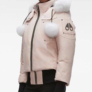 Moose Knuckles - Original Debbie Bomber Fur "Pink"